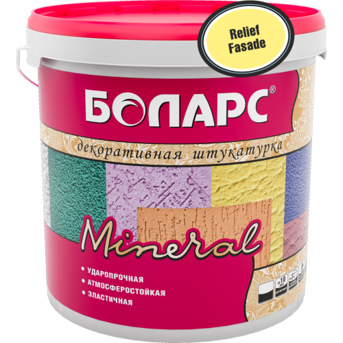 Декоративная штукатурка MINERAL RELIEF FASAD