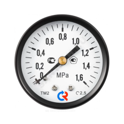 Манометр ТМ-310Т.00 осевой Дк63мм 0-2,5 МПа кл.2,5 G1/4