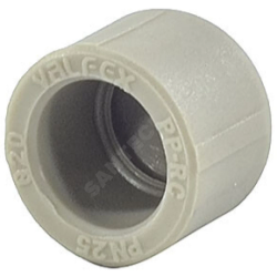 Заглушка (пробка) PP-R серая Дн 50 внутренняя пайка VALFEX 10162050Г