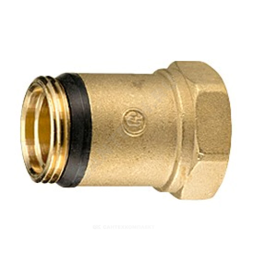 Соединитель промежуточный латунь 1”x1” R557P Giacomini R557PY005
