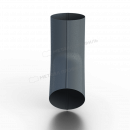 Колено трубы МЕТАЛЛ ПРОФИЛЬ Foramina Freeze D100 Grey
