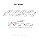 Профлист МЕТАЛЛ ПРОФИЛЬ Н-60x845-A (ПЭ-01-7004-0,5)