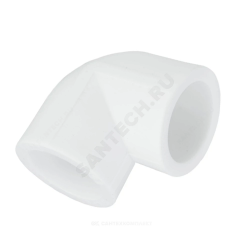 Угольник PP-R белый Дн 32х90гр PRO VALFEX 10108032-PRO