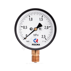 Манометр ТМ-610Р.05 радиальный Дк150мм 0-1,6 МПа кл.1,5 G1/2