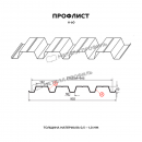 Профлист МЕТАЛЛ ПРОФИЛЬ Н-60x845-A NormanMP (ПЭ-01-2004-0,5)
