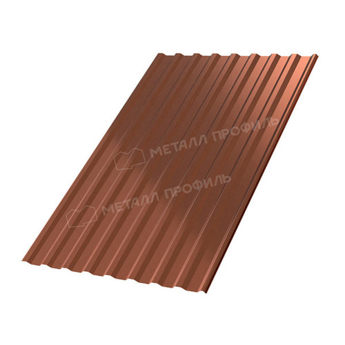 Профлист МЕТАЛЛ ПРОФИЛЬ МП-20x1100-R (PURMAN-20-Argillite-0,5)
