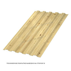 Профлист МЕТАЛЛ ПРОФИЛЬ НС-35x1000-A (ECOSTEEL-01-Сосна-0,5)