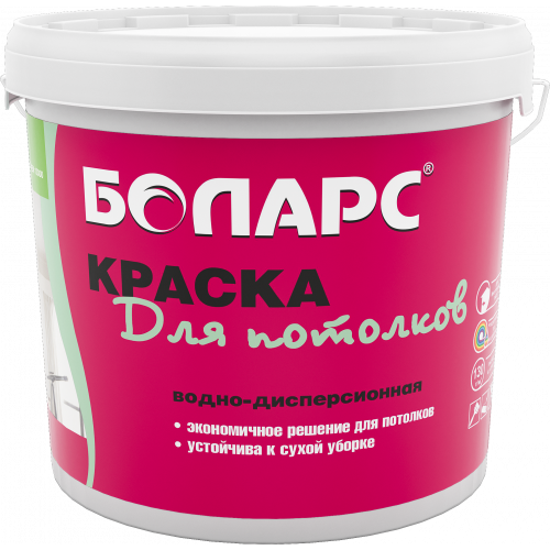 Краска водно-дисперсионная ИНТЕРЬЕРНАЯ ДЛЯ ПОТОЛКОВ