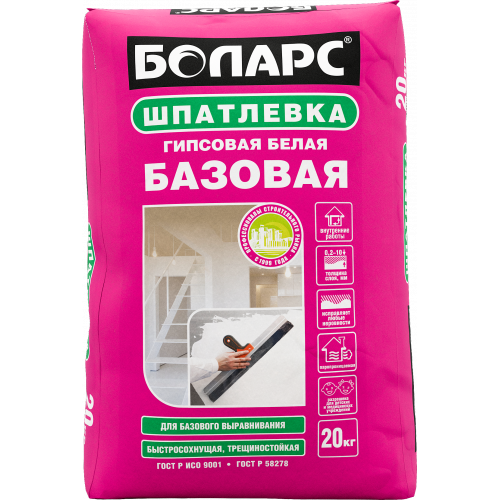 Шпатлевка гипсовая БАЗОВАЯ